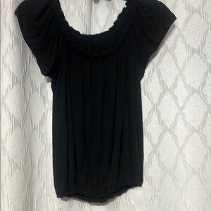 Elegant Black Women's Top